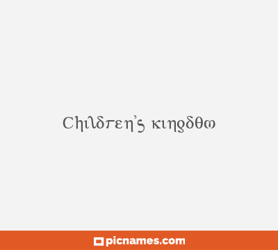 Children’s kingdom